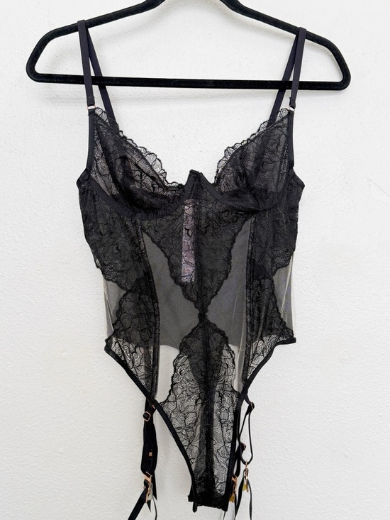 Savage X Fenty Other - Savage X Fenty Black Lace Bodysuit